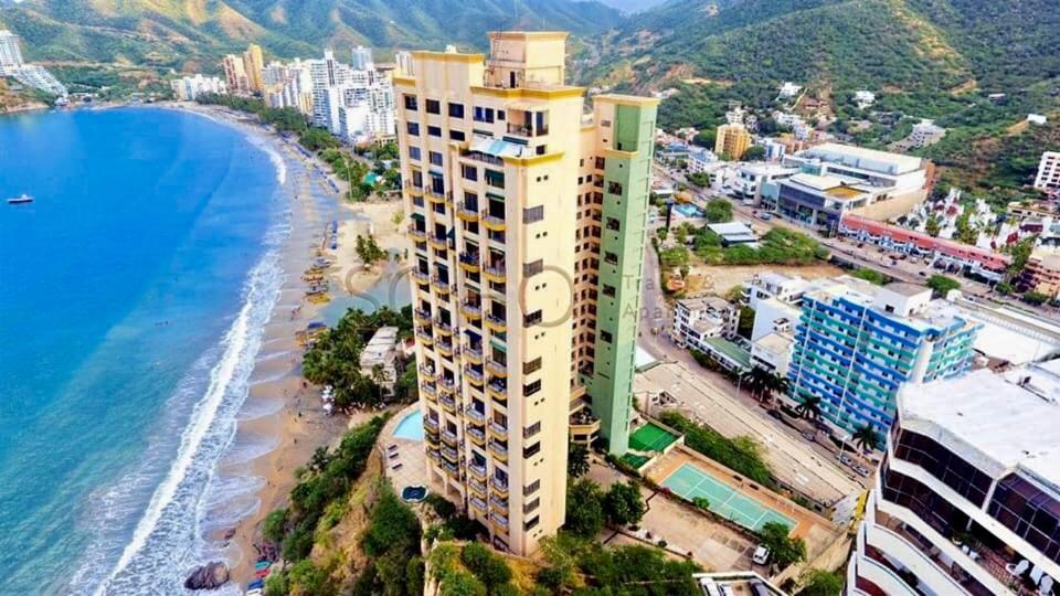 شقة Edificio El Penon Del Rodadero سانتا مارتا المظهر الخارجي الصورة
